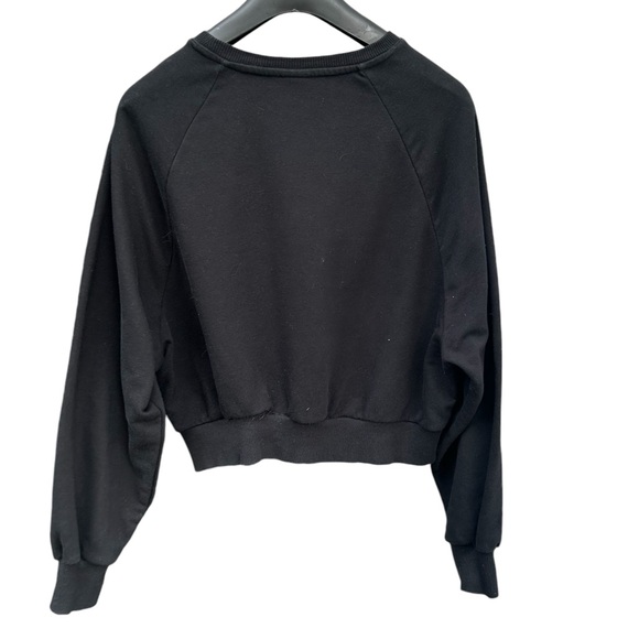 Disney RARE Mickey Mouse Sweatshirt SMALL - Born to be Wild and Free. Boxy Fit - Picture 8 of 16